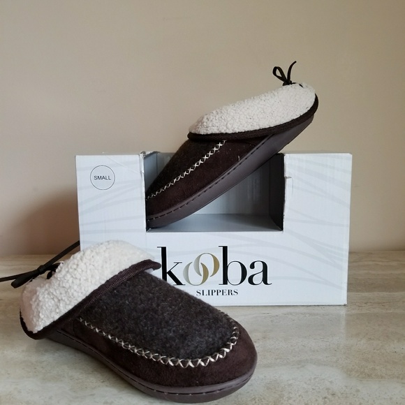 Kooba Shoes Kooba Womens Slippers Size 6 Brown Poshmark
